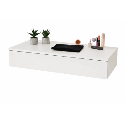 Toaletka / konsola wisząca "VOGA" biała matowa 90cm